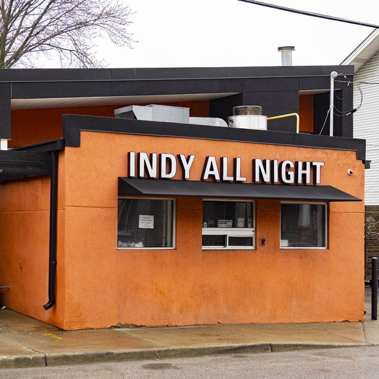 Exterior of Indy All Night