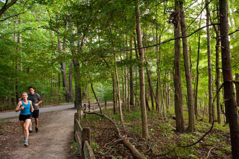 Experience nature at Eagle Creek Park, one of the nation’s largest city 