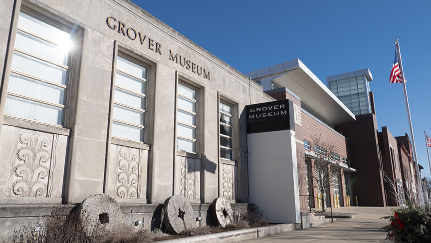 Exterior of the Grover Museum in Shelbyville
