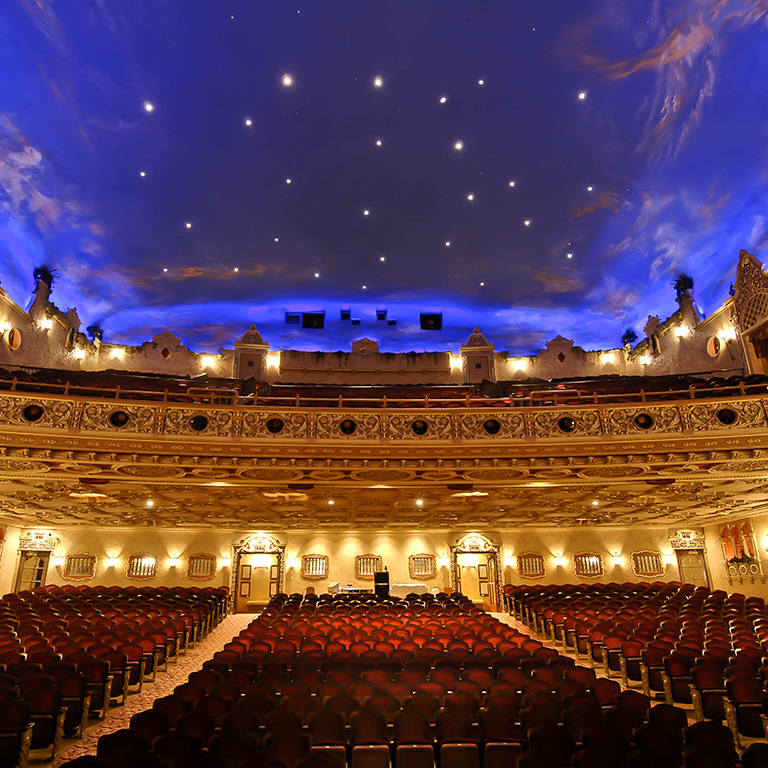 Paramount Theatre interior seating