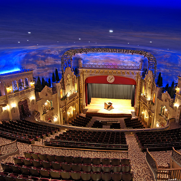 Paramount Theatre interior stage