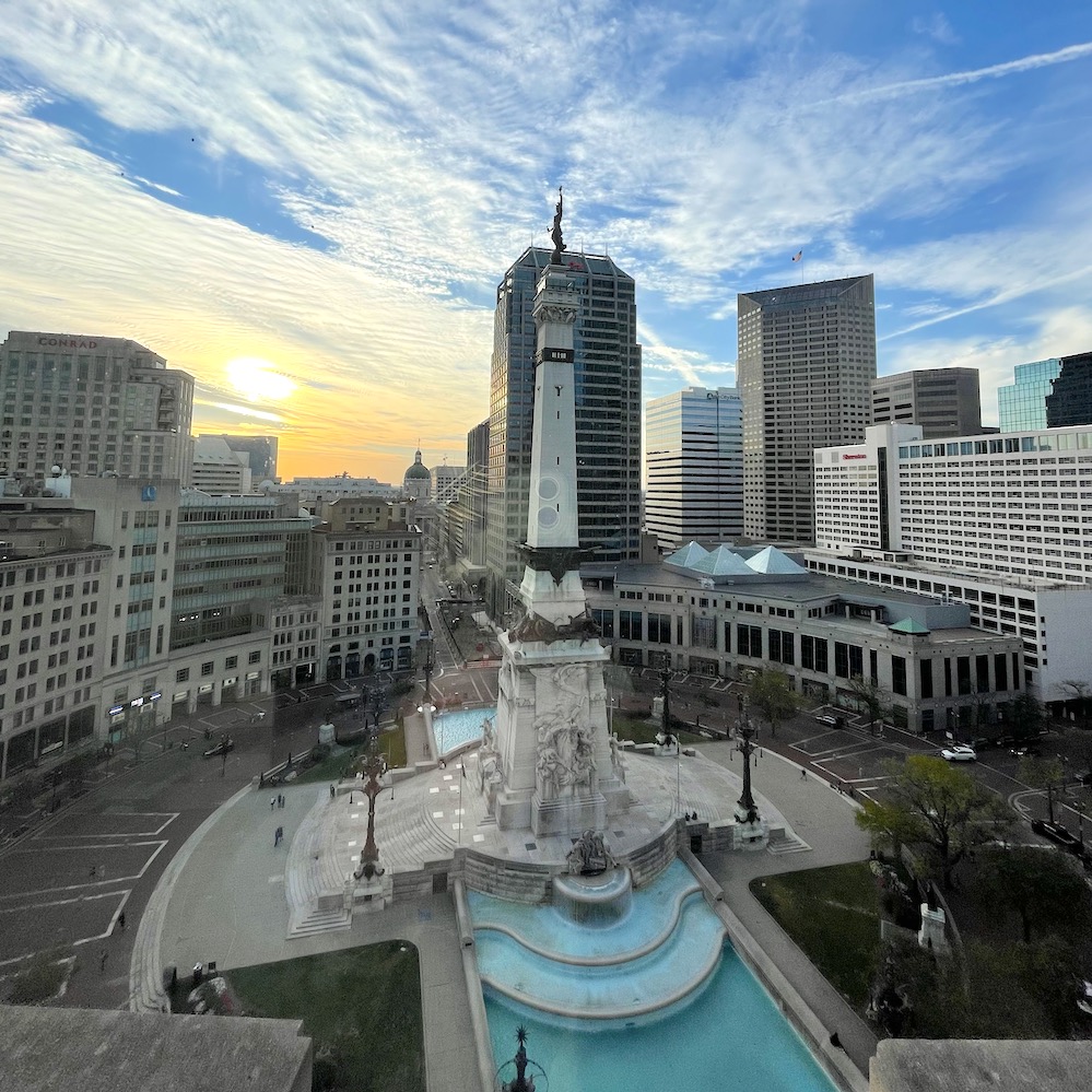 Monument Circle Indianapolis