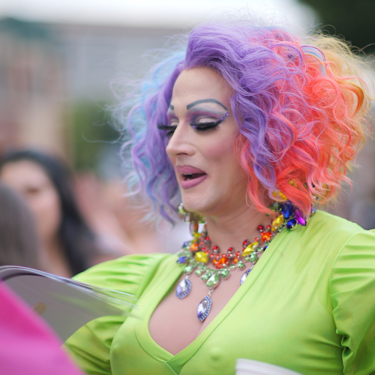 Drag Queen at Indy Pride Parade