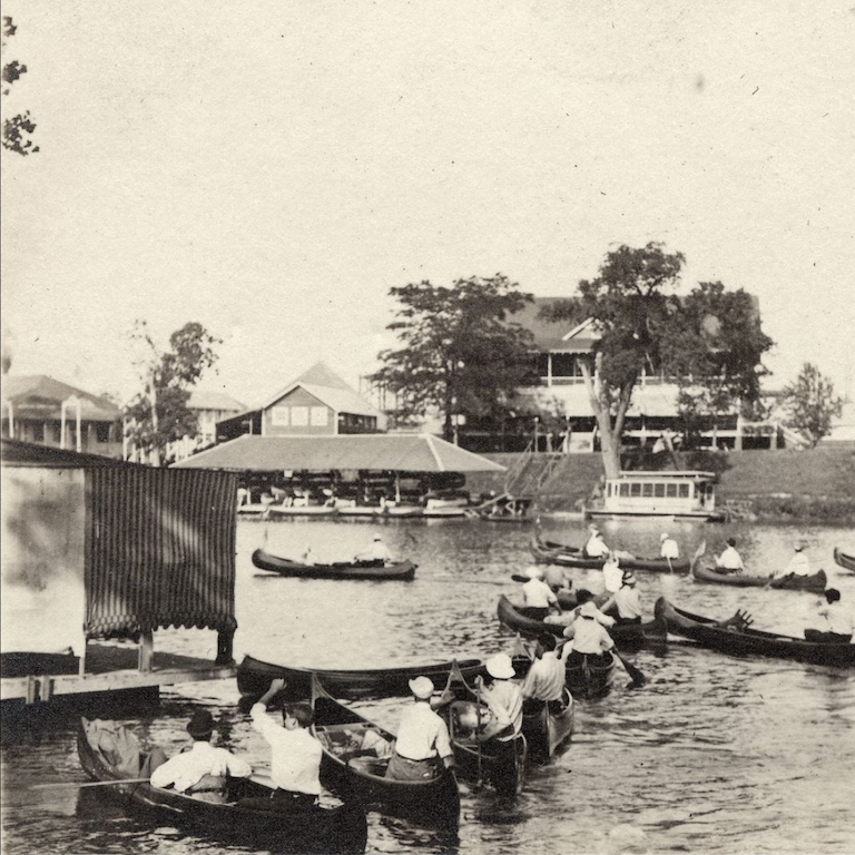 Historic Photo of Riverside Park