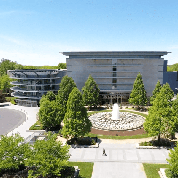 Exterior of Indianapolis Museum of Art at Newfields