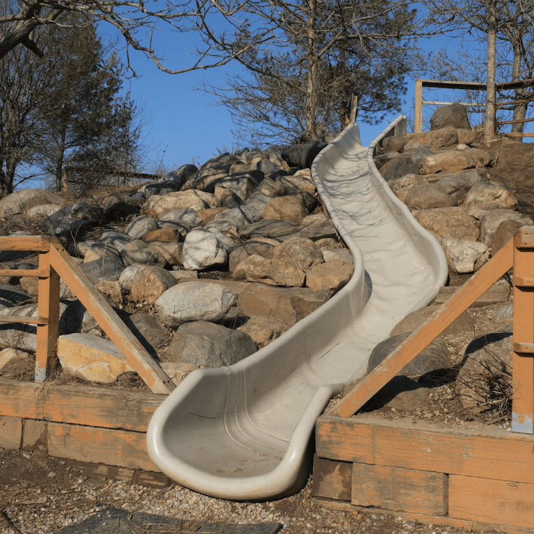 Slide at Fort Harrison State Park