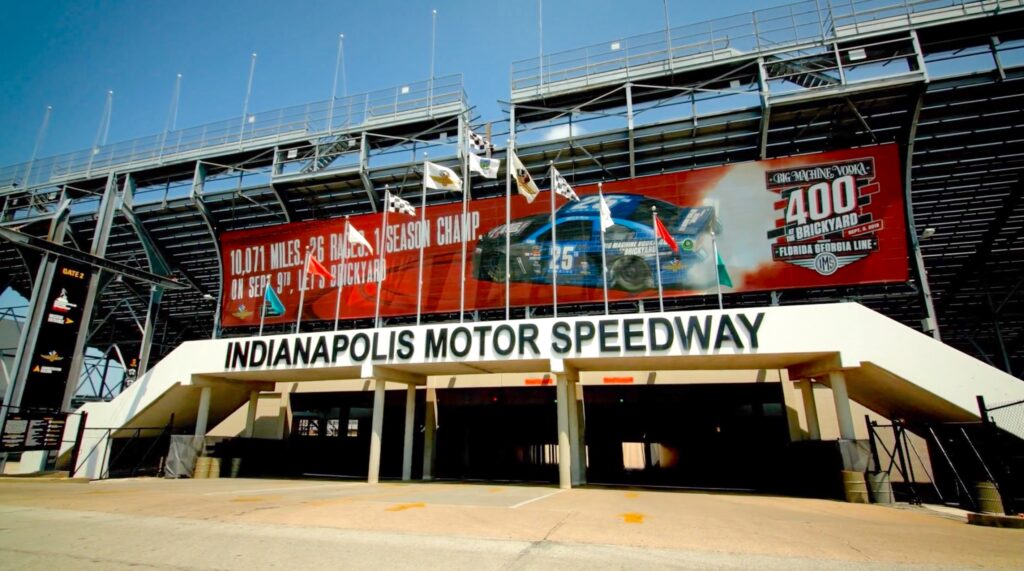 Entrance to Indianapolis Motor Speedway