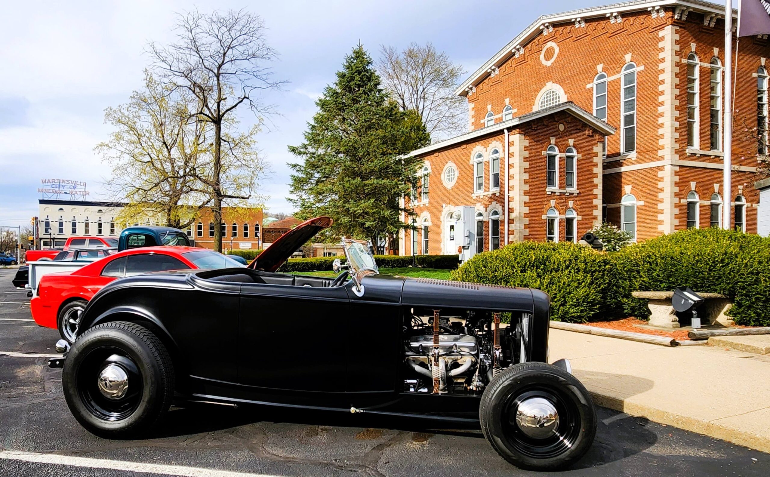 Car Show around Martinsville Square