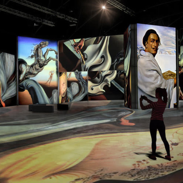 Dali Alive Exhibit at The LUME