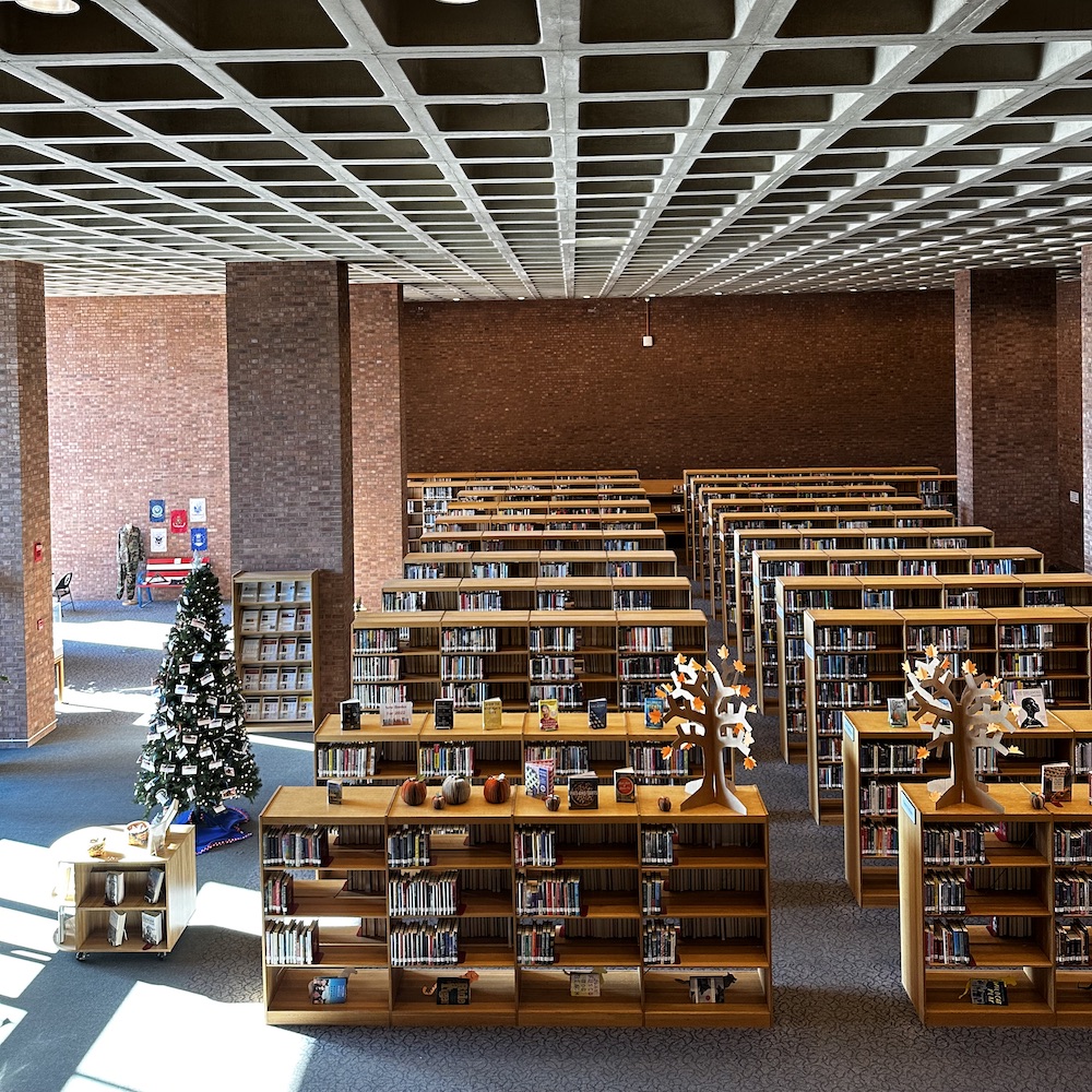 Inside the Cleo Rogers Memorial Library