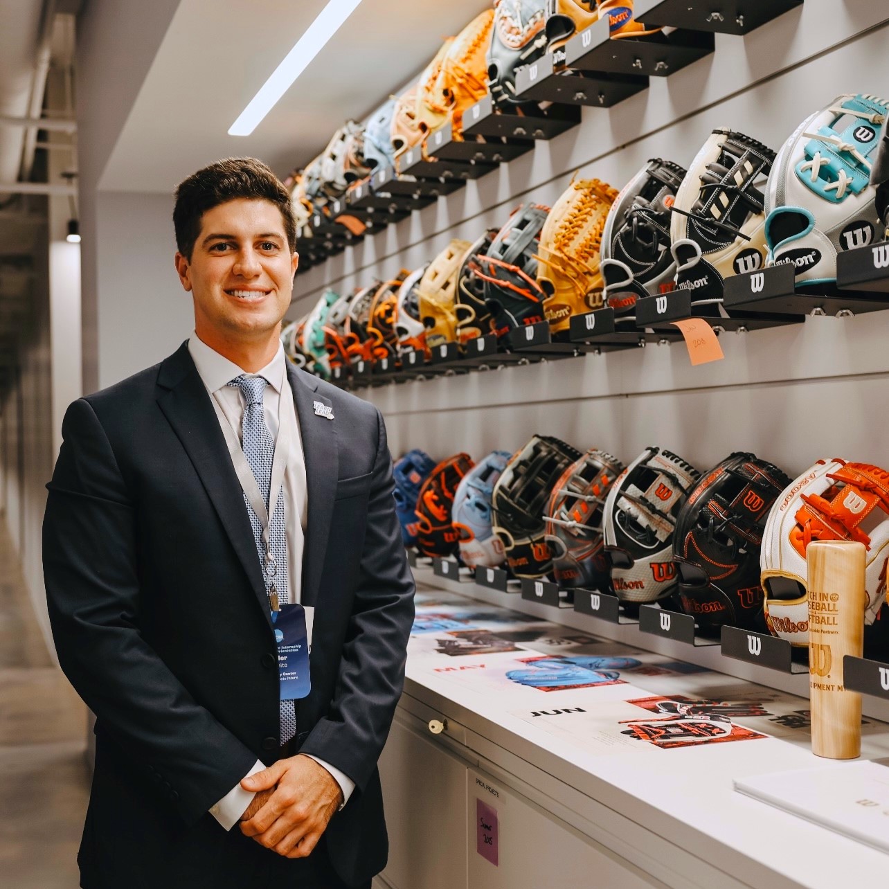 Tyler White at NCAA Internship Tyler White at NCAA Internship