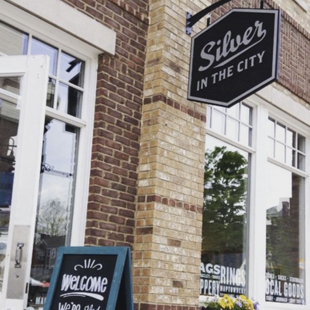 Silver in the City Sign Silver in the City Sign