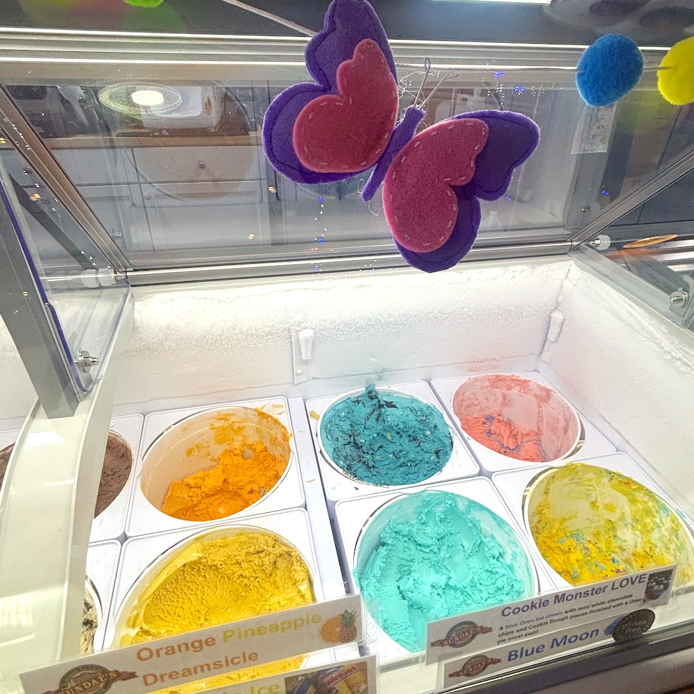 Moo & Lou's Frozen Treats Ice Cream Tubs